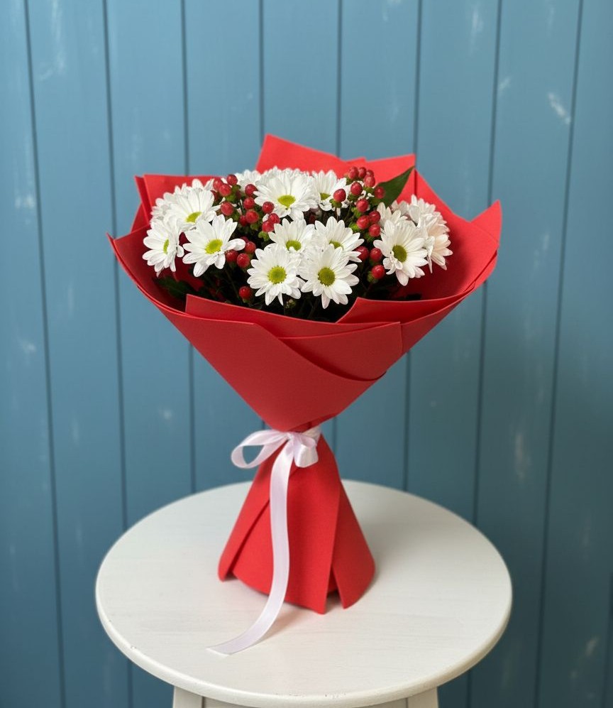 Букет цветов из: Хризантемы в Зайцево