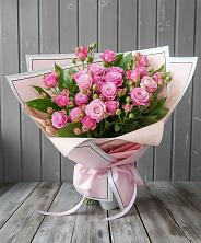 Букет Розовый кустик в Зайцево