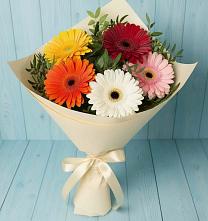 Букет цветов из:  Герберы в Зайцево