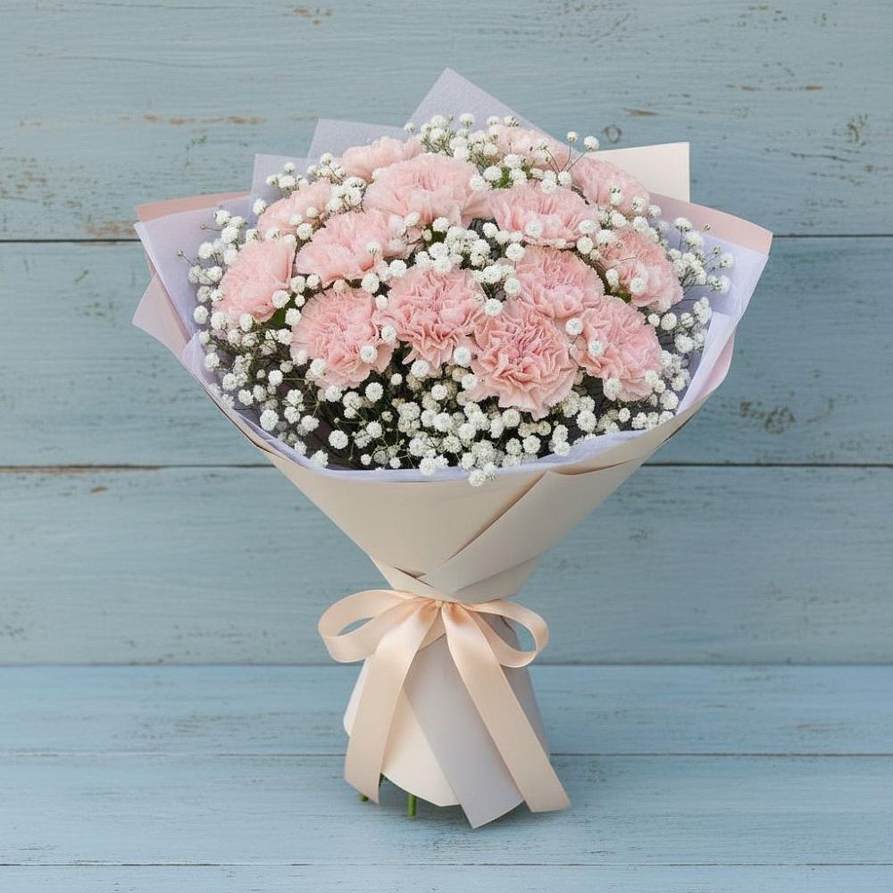 Букет цветов из: Гвоздики в Зайцево