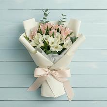Букет цветов из:  Альстромерии в Зайцево