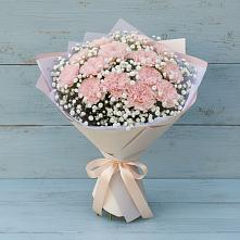 Букет цветов из:  Гвоздики в Зайцево