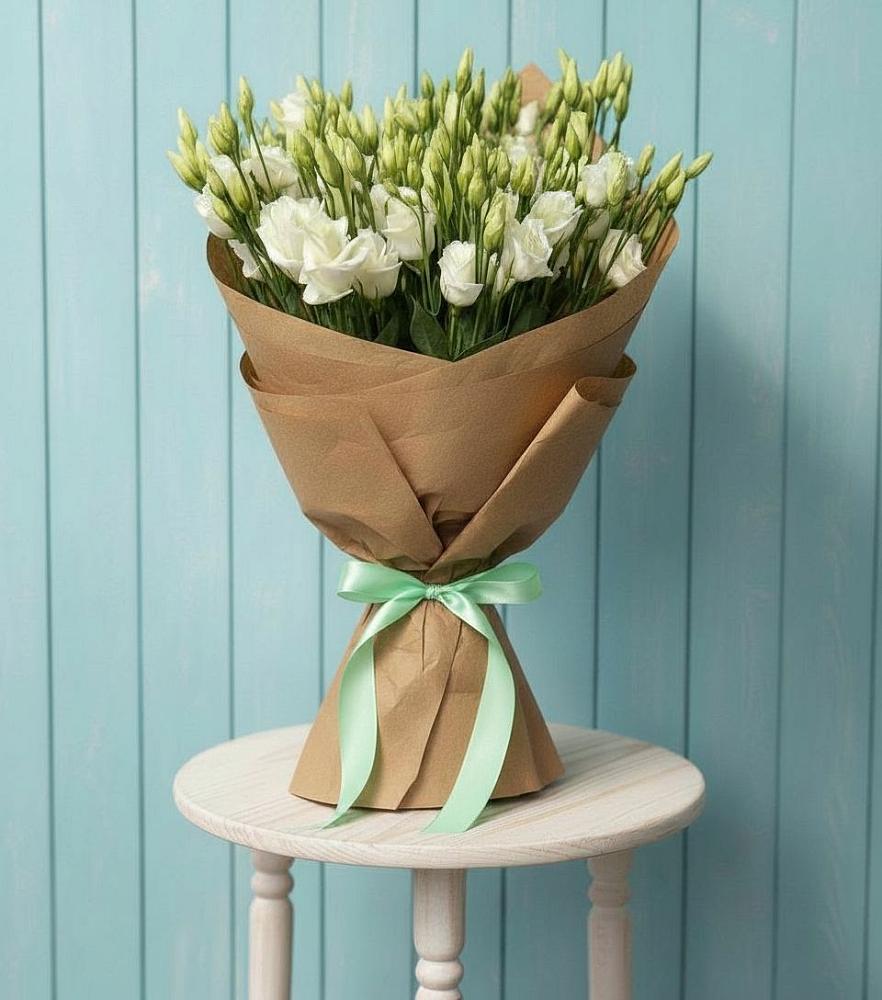 Букет цветов из: Лизиантусы в Зайцево