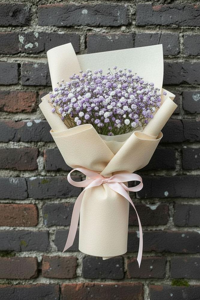 Букет цветов из: Гипсофила в Зайцево