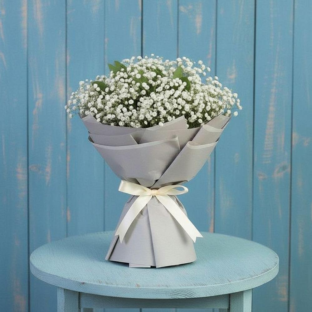 Букет цветов из: Гипсофила в Зайцево