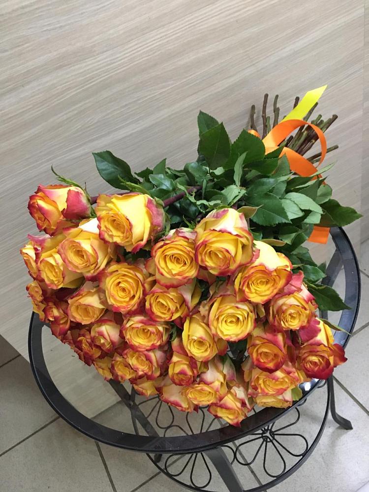 Букет Желтые розы в Зайцево