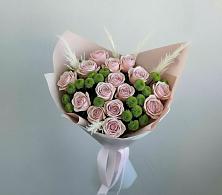 Букет цветов из:  Розы и Хризантемы в Зайцево