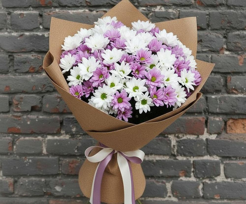 Букет цветов из: Хризантемы в Зайцево