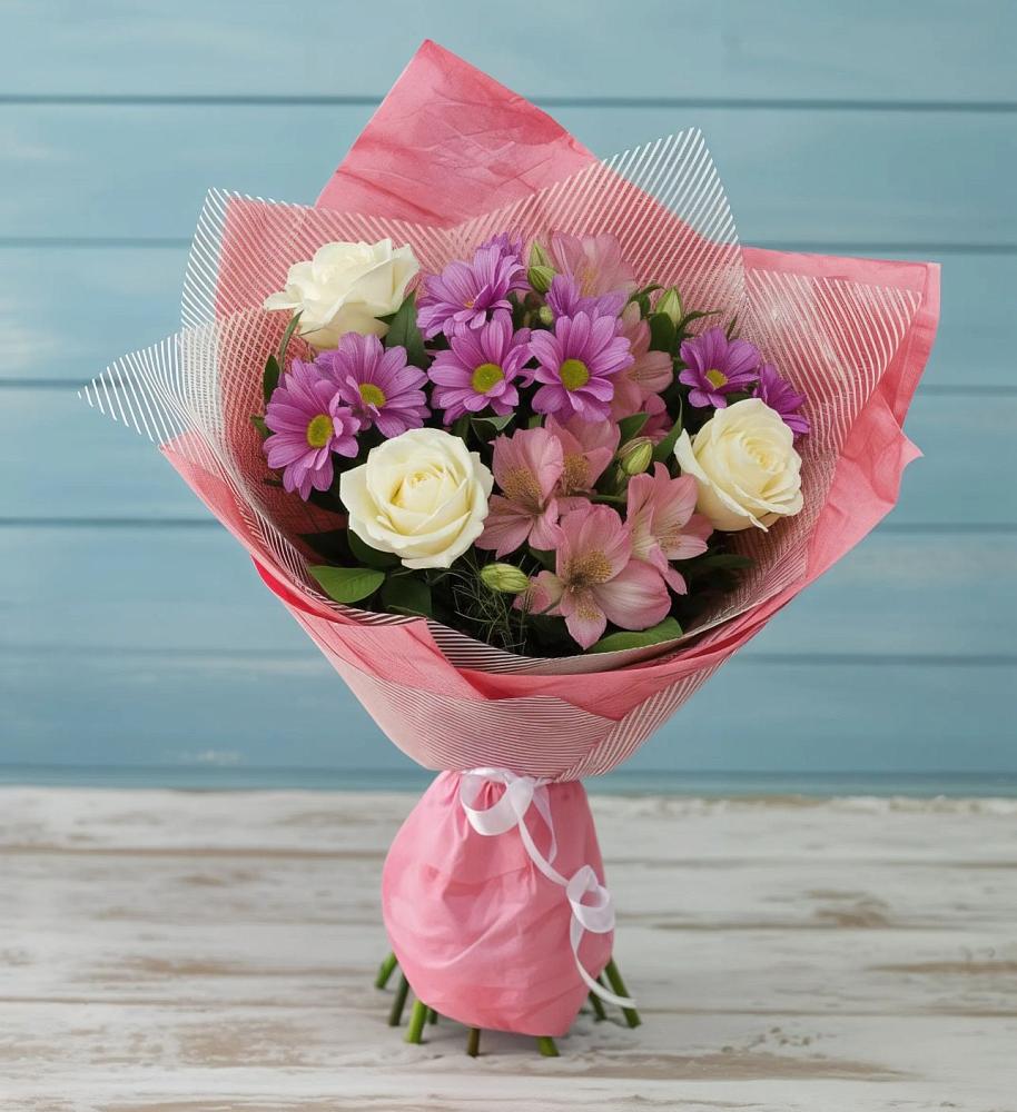 Букет цветов из: Герберы в Зайцево