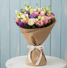 Букет цветов из:  Лизиантусы в Зайцево